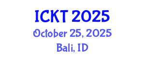 International Conference on Kidney Transplantation (ICKT) October 25, 2025 - Bali, Indonesia