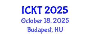 International Conference on Kidney Transplantation (ICKT) October 18, 2025 - Budapest, Hungary