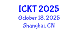 International Conference on Kidney Transplantation (ICKT) October 18, 2025 - Shanghai, China