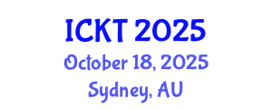 International Conference on Kidney Transplantation (ICKT) October 18, 2025 - Sydney, Australia