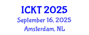 International Conference on Kidney Transplantation (ICKT) September 16, 2025 - Amsterdam, Netherlands