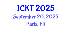 International Conference on Kidney Transplantation (ICKT) September 20, 2025 - Paris, France