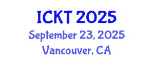 International Conference on Kidney Transplantation (ICKT) September 23, 2025 - Vancouver, Canada