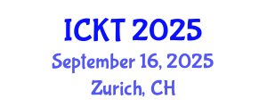 International Conference on Kidney Transplantation (ICKT) September 16, 2025 - Zurich, Switzerland