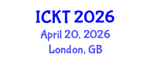 International Conference on Kidney Transplantation (ICKT) April 20, 2026 - London, United Kingdom International Conference on Kidney Transplantation (ICKT) April 20, 2026 - London, United Kingdom