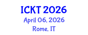 International Conference on Kidney Transplantation (ICKT) April 06, 2026 - Rome, Italy International Conference on Kidney Transplantation (ICKT) April 06, 2026 - Rome, Italy