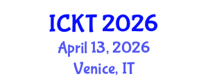 International Conference on Kidney Transplantation (ICKT) April 13, 2026 - Venice, Italy International Conference on Kidney Transplantation (ICKT) April 13, 2026 - Venice, Italy