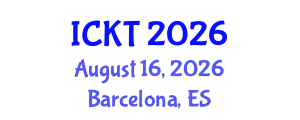 International Conference on Kidney Transplantation (ICKT) August 16, 2026 - Barcelona, Spain International Conference on Kidney Transplantation (ICKT) August 16, 2026 - Barcelona, Spain