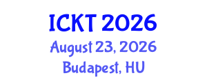 International Conference on Kidney Transplantation (ICKT) August 23, 2026 - Budapest, Hungary International Conference on Kidney Transplantation (ICKT) August 23, 2026 - Budapest, Hungary