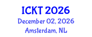 International Conference on Kidney Transplantation (ICKT) December 02, 2026 - Amsterdam, Netherlands International Conference on Kidney Transplantation (ICKT) December 02, 2026 - Amsterdam, Netherlands