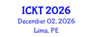 International Conference on Kidney Transplantation (ICKT) December 02, 2026 - Lima, Peru International Conference on Kidney Transplantation (ICKT) December 02, 2026 - Lima, Peru