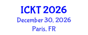International Conference on Kidney Transplantation (ICKT) December 30, 2026 - Paris, France International Conference on Kidney Transplantation (ICKT) December 30, 2026 - Paris, France