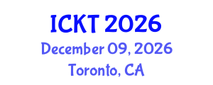 International Conference on Kidney Transplantation (ICKT) December 09, 2026 - Toronto, Canada International Conference on Kidney Transplantation (ICKT) December 09, 2026 - Toronto, Canada