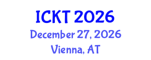 International Conference on Kidney Transplantation (ICKT) December 27, 2026 - Vienna, Austria International Conference on Kidney Transplantation (ICKT) December 27, 2026 - Vienna, Austria