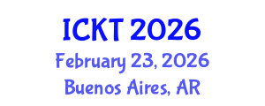 International Conference on Kidney Transplantation (ICKT) February 23, 2026 - Buenos Aires, Argentina International Conference on Kidney Transplantation (ICKT) February 23, 2026 - Buenos Aires, Argentina