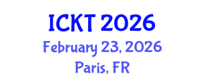 International Conference on Kidney Transplantation (ICKT) February 23, 2026 - Paris, France International Conference on Kidney Transplantation (ICKT) February 23, 2026 - Paris, France