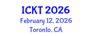International Conference on Kidney Transplantation (ICKT) February 12, 2026 - Toronto, Canada International Conference on Kidney Transplantation (ICKT) February 12, 2026 - Toronto, Canada