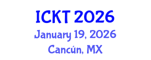 International Conference on Kidney Transplantation (ICKT) January 19, 2026 - Cancún, Mexico International Conference on Kidney Transplantation (ICKT) January 19, 2026 - Cancún, Mexico