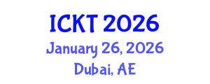 International Conference on Kidney Transplantation (ICKT) January 26, 2026 - Dubai, United Arab Emirates International Conference on Kidney Transplantation (ICKT) January 26, 2026 - Dubai, United Arab Emirates