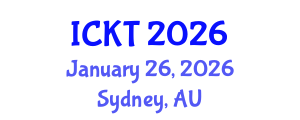 International Conference on Kidney Transplantation (ICKT) January 26, 2026 - Sydney, Australia International Conference on Kidney Transplantation (ICKT) January 26, 2026 - Sydney, Australia