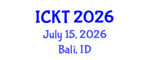 International Conference on Kidney Transplantation (ICKT) July 15, 2026 - Bali, Indonesia International Conference on Kidney Transplantation (ICKT) July 15, 2026 - Bali, Indonesia