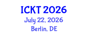 International Conference on Kidney Transplantation (ICKT) July 22, 2026 - Berlin, Germany International Conference on Kidney Transplantation (ICKT) July 22, 2026 - Berlin, Germany