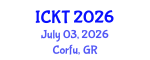 International Conference on Kidney Transplantation (ICKT) July 03, 2026 - Corfu, Greece International Conference on Kidney Transplantation (ICKT) July 03, 2026 - Corfu, Greece