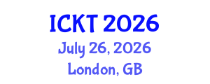 International Conference on Kidney Transplantation (ICKT) July 26, 2026 - London, United Kingdom International Conference on Kidney Transplantation (ICKT) July 26, 2026 - London, United Kingdom