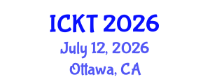 International Conference on Kidney Transplantation (ICKT) July 12, 2026 - Ottawa, Canada International Conference on Kidney Transplantation (ICKT) July 12, 2026 - Ottawa, Canada