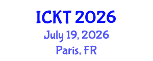 International Conference on Kidney Transplantation (ICKT) July 19, 2026 - Paris, France International Conference on Kidney Transplantation (ICKT) July 19, 2026 - Paris, France