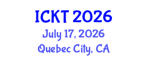 International Conference on Kidney Transplantation (ICKT) July 17, 2026 - Quebec City, Canada International Conference on Kidney Transplantation (ICKT) July 17, 2026 - Quebec City, Canada