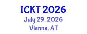 International Conference on Kidney Transplantation (ICKT) July 29, 2026 - Vienna, Austria International Conference on Kidney Transplantation (ICKT) July 29, 2026 - Vienna, Austria