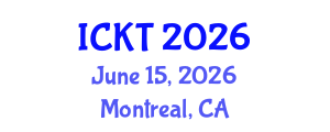 International Conference on Kidney Transplantation (ICKT) June 15, 2026 - Montreal, Canada International Conference on Kidney Transplantation (ICKT) June 15, 2026 - Montreal, Canada