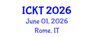 International Conference on Kidney Transplantation (ICKT) June 01, 2026 - Rome, Italy International Conference on Kidney Transplantation (ICKT) June 01, 2026 - Rome, Italy