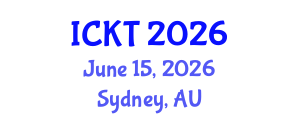International Conference on Kidney Transplantation (ICKT) June 15, 2026 - Sydney, Australia International Conference on Kidney Transplantation (ICKT) June 15, 2026 - Sydney, Australia