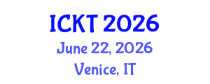 International Conference on Kidney Transplantation (ICKT) June 22, 2026 - Venice, Italy International Conference on Kidney Transplantation (ICKT) June 22, 2026 - Venice, Italy
