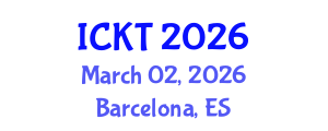 International Conference on Kidney Transplantation (ICKT) March 02, 2026 - Barcelona, Spain International Conference on Kidney Transplantation (ICKT) March 02, 2026 - Barcelona, Spain