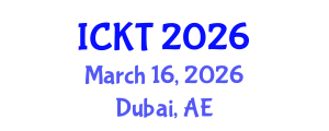International Conference on Kidney Transplantation (ICKT) March 16, 2026 - Dubai, United Arab Emirates International Conference on Kidney Transplantation (ICKT) March 16, 2026 - Dubai, United Arab Emirates