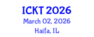 International Conference on Kidney Transplantation (ICKT) March 02, 2026 - Haifa, Israel International Conference on Kidney Transplantation (ICKT) March 02, 2026 - Haifa, Israel