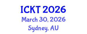 International Conference on Kidney Transplantation (ICKT) March 30, 2026 - Sydney, Australia