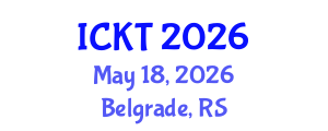 International Conference on Kidney Transplantation (ICKT) May 18, 2026 - Belgrade, Serbia International Conference on Kidney Transplantation (ICKT) May 18, 2026 - Belgrade, Serbia