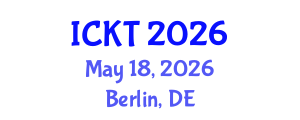 International Conference on Kidney Transplantation (ICKT) May 18, 2026 - Berlin, Germany International Conference on Kidney Transplantation (ICKT) May 18, 2026 - Berlin, Germany