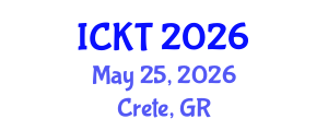 International Conference on Kidney Transplantation (ICKT) May 25, 2026 - Crete, Greece International Conference on Kidney Transplantation (ICKT) May 25, 2026 - Crete, Greece