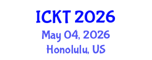 International Conference on Kidney Transplantation (ICKT) May 04, 2026 - Honolulu, United States International Conference on Kidney Transplantation (ICKT) May 04, 2026 - Honolulu, United States