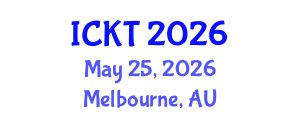 International Conference on Kidney Transplantation (ICKT) May 25, 2026 - Melbourne, Australia International Conference on Kidney Transplantation (ICKT) May 25, 2026 - Melbourne, Australia