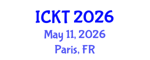 International Conference on Kidney Transplantation (ICKT) May 11, 2026 - Paris, France International Conference on Kidney Transplantation (ICKT) May 11, 2026 - Paris, France