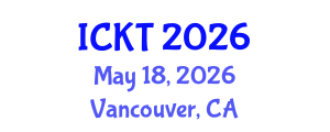 International Conference on Kidney Transplantation (ICKT) May 18, 2026 - Vancouver, Canada International Conference on Kidney Transplantation (ICKT) May 18, 2026 - Vancouver, Canada