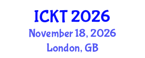 International Conference on Kidney Transplantation (ICKT) November 18, 2026 - London, United Kingdom International Conference on Kidney Transplantation (ICKT) November 18, 2026 - London, United Kingdom