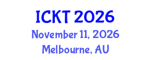 International Conference on Kidney Transplantation (ICKT) November 11, 2026 - Melbourne, Australia International Conference on Kidney Transplantation (ICKT) November 11, 2026 - Melbourne, Australia