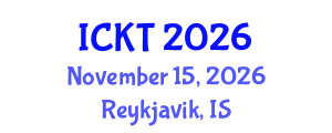 International Conference on Kidney Transplantation (ICKT) November 15, 2026 - Reykjavik, Iceland International Conference on Kidney Transplantation (ICKT) November 15, 2026 - Reykjavik, Iceland